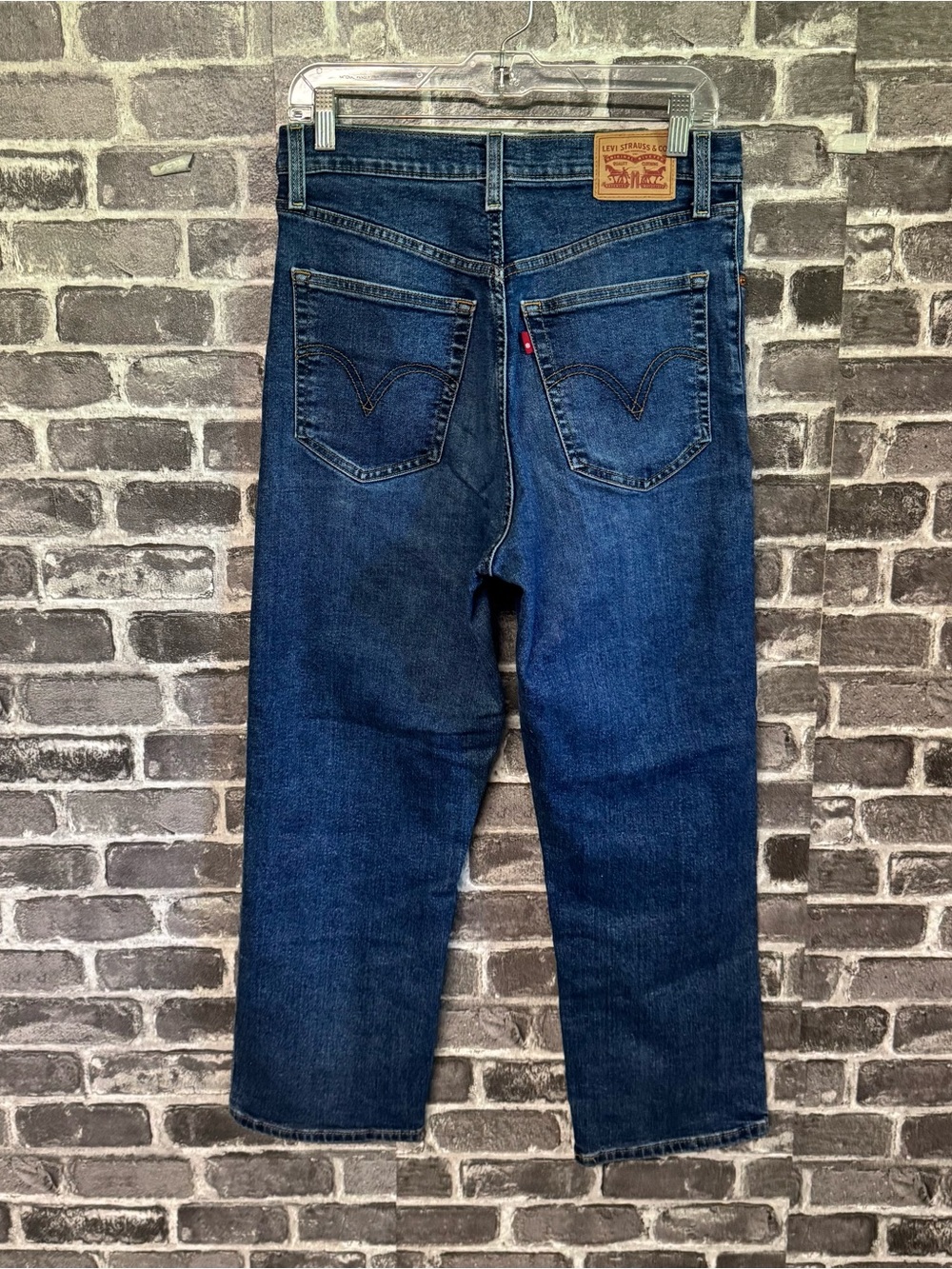 Levi’s ribcage straight leg jeans Dark wash - Picture 6 of 8